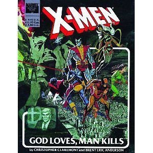 X-MEN GOD LOVES, MAN KILLS GRAPHIC PG 49 ORIGINAL COLOR PROOF ACETATE GUIDE
