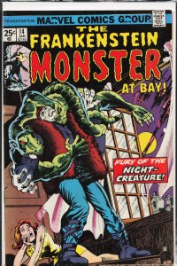 The Frankenstein Monster #14 (1975) Frankenstein Monster