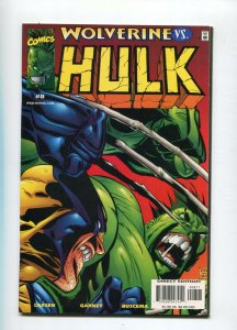 Hulk 8 VF/VF+ Bone Claw Wolverine fight