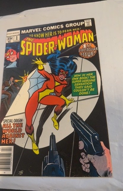 Spider-Woman #1 (1978)first ongoing solo series see dewcrip