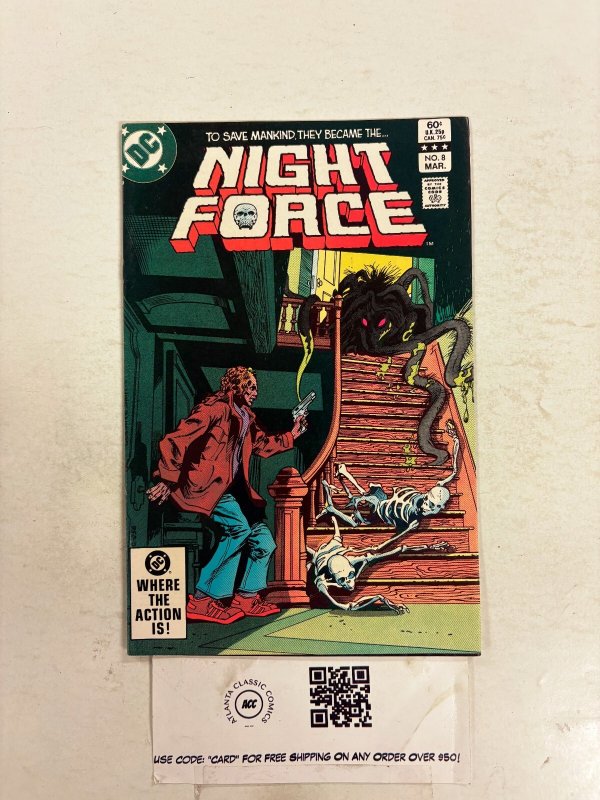 Night Force #8 NM DC Comic Books Baron Winter 16 HH110
