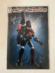 Micronauts 1 Very Fine Vf 8.0 Signed Bunn IDW