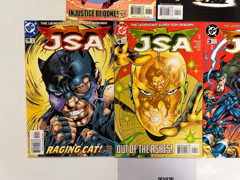 5 JLA DC Comic Books # 3 4 10 11 17 Batman Superman Wonder Woman Robin 34 JS44