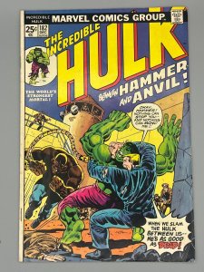 Incredible Hulk #182 (1974) Marvel 2nd Appearance Of Wolverine ~ VG/FN 5.0