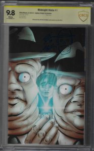 Midnight Vista #1 2019 Silverbax Virgin Signed/Graded CBCS 9.8 Aftershock GB1