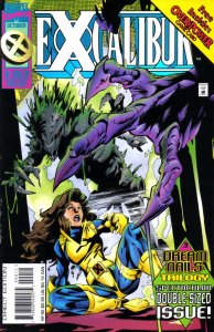 Excalibur #90B (with card) FN ; Marvel | Warren Ellis Overpower Black Cat