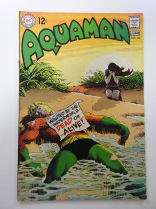 Aquaman #45 (1969) VG+ Condition centerfold detached bottom staple