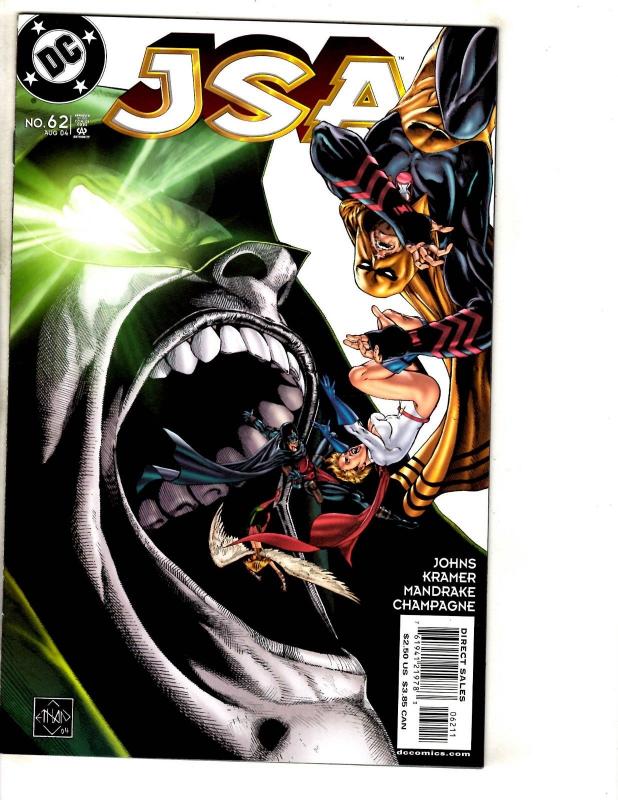 Lot Of 10 JSA DC Comic Books # 61 62 63 64 65 66 67 68 69 70 Batman Flash CR17