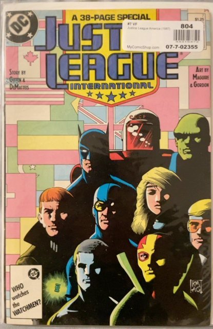 Justice League International #7 (1987)