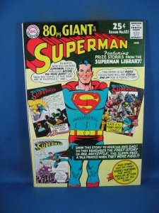 SUPERMAN 183 VF+ 100 PAGES DC 1966