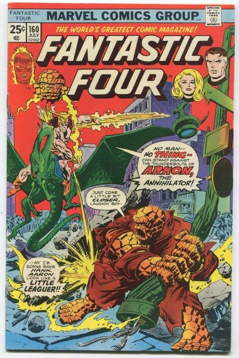 FANTASTIC FOUR #160 (7.0) BRONZE AGE MARVEL (BG01)