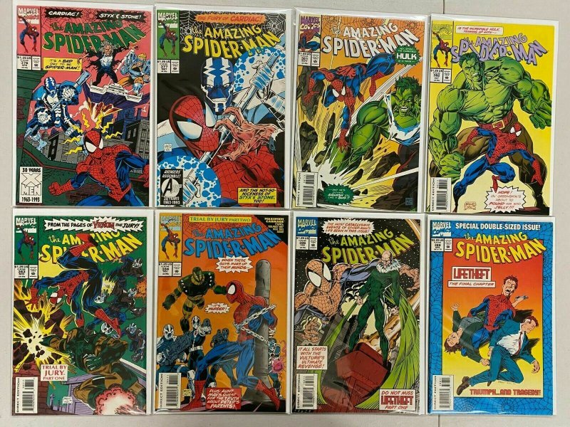 Amazing Spider-Man lot #376-399 1st Series 16 different books 8.0 VF (1993-'95)