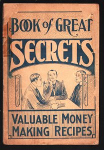 Book of Great Secrets 1950's-Star Book Library-Joke Book Format-Missing title...