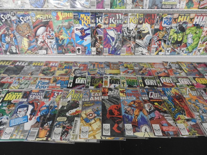 Huge Lot 180+ Comics W/ Spider-Man, Superman, Hulk, +More! Avg VF- Condition!
