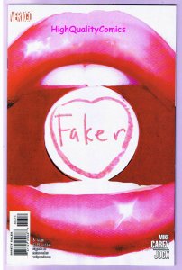 FAKER #6, NM+, Mike Carey, Jock, Hiding What, 2007, more Vertigo in store