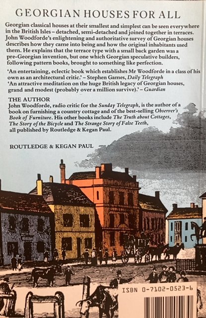 Georgian houses for all, Woodforde,177p,1985