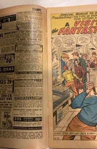 Fantastic Four #11 (1963)first impossible man right cover ship/Tanning