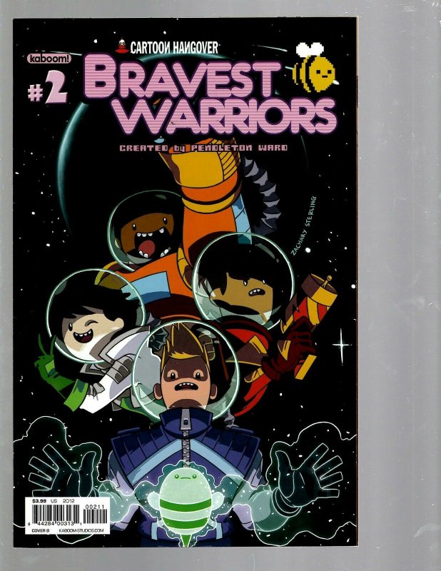 12 Comics Bravest Warriors #1 2 Adventure Time 13 14 15 16 + ANN 1 and more J446