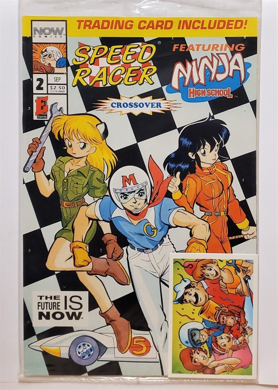 Speed Racer featuring Ninja High School #2 (Sep 1993, Now) VF+