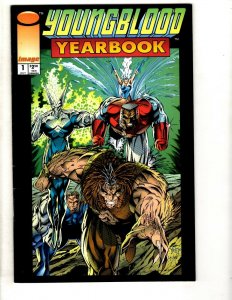 Lot Of 7 Youngblood Image Comic Books # 1 1 2 3 4 5 + Yearbook 1  CR31 