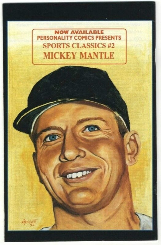 Personality Comics Presents Best Pitchers #1 Nolan Ryan LIMITED EDITION