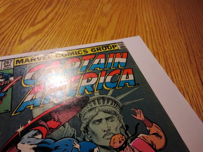 Captain America #267 Newsstand Edition (1982)
