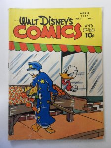 Walt Disney's Comics & Stories #79 (1947) GD+ Condition! centerfold deta...