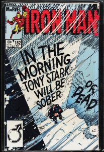 Iron Man #182 Direct Edition (1984) Iron Man