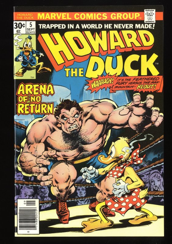 Howard the Duck #5 NM/M 9.8