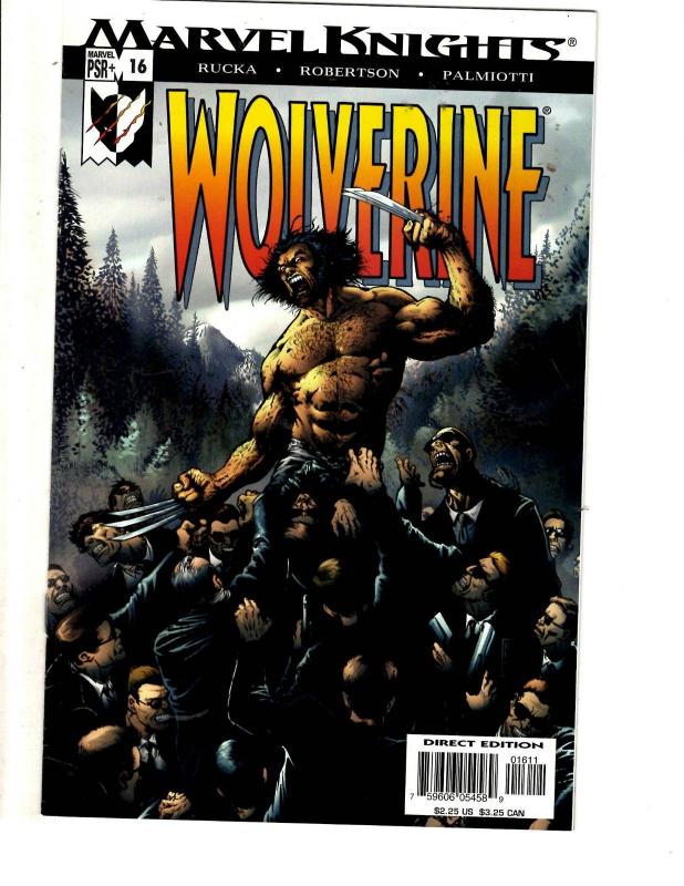 Lot Of 10 Wolverine Marvel Comic Books # 8 9 10 11 12 13 14 15 16 17 X-Men MF3