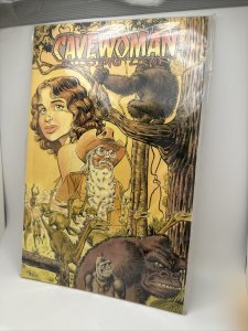 CAVEWOMAN Missing Link TPB (1998 Basement Comics) -- Budd Root -- Scarce 