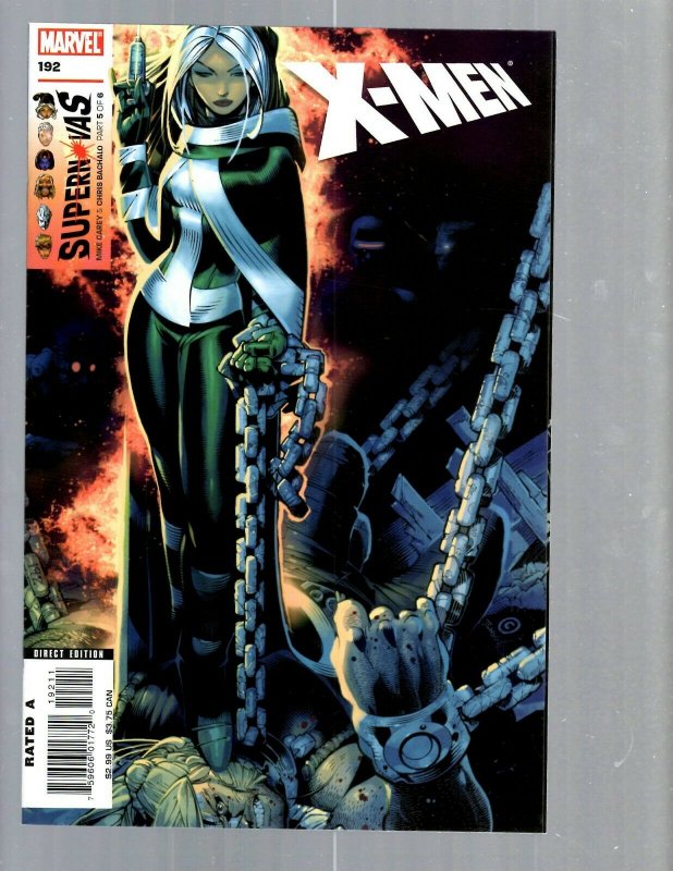 11 Marvel Comics X-Men #192 193 194 195 196 197 198 199 200 201 202 EK17