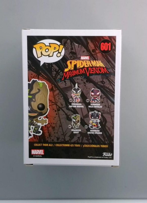 Funko Pop! Venomized Groot #601, Marvel Spider-Man Maximum Venom