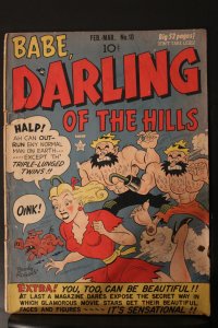 Babe #10 Affordable-Grade VG+ L'il Abner Daisy May type book hillbilly c...