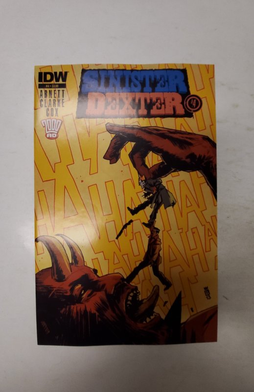 Sinister Dexter #4 (2014) NM IDW Comic Book J714