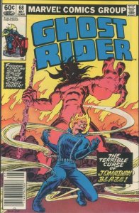 Ghost Rider (Vol. 1) #68 (Newsstand) VG; Marvel | low grade - Mephisto - Origin 