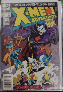 X-MEN ADVENTURES # 1 1994 MARVEL TV ANIMATED SEASON 2   MR SINISTER BARCODE VAR 