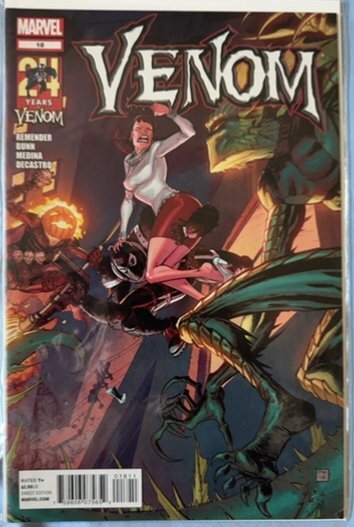 Lot of 9 Comics (See Description) Venom, Thunderbolts, Turok