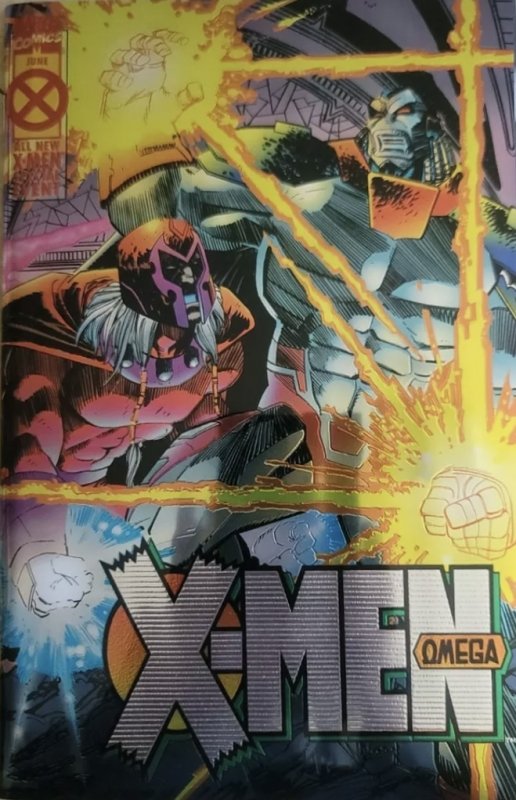 X-Men Omega (1995) Silver-Chromium Cover