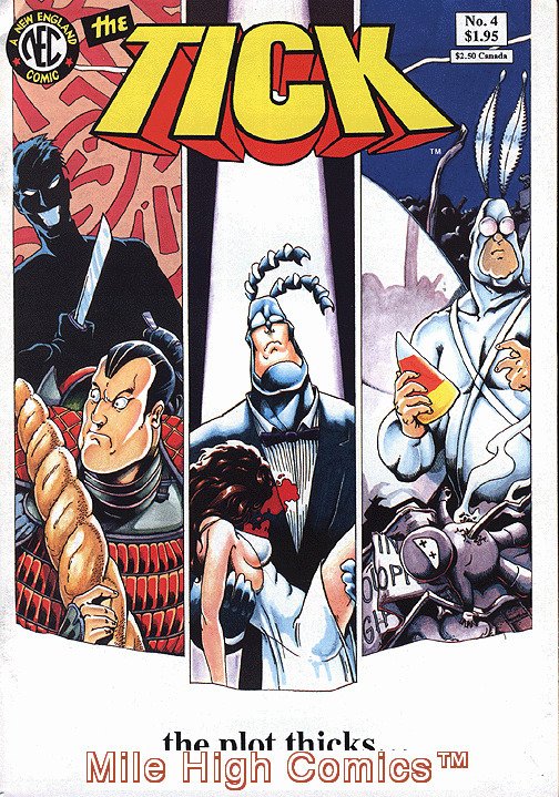 TICK  (1988 Series)  (NEW ENGLAND COMICS) #4 Good Comics Book