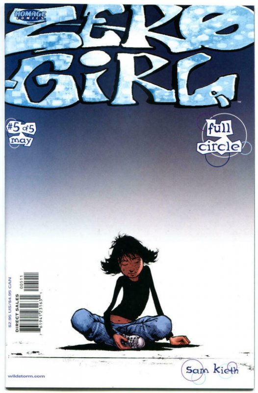 ZERO GIRL Full Circle #1 2 3 4 5, NM, Teen-age outcast, 1-5 set, Sam Kieth