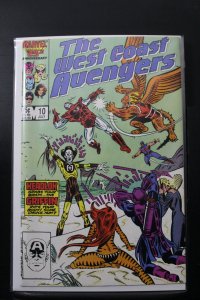 West Coast Avengers #10 Direct Edition (1986)