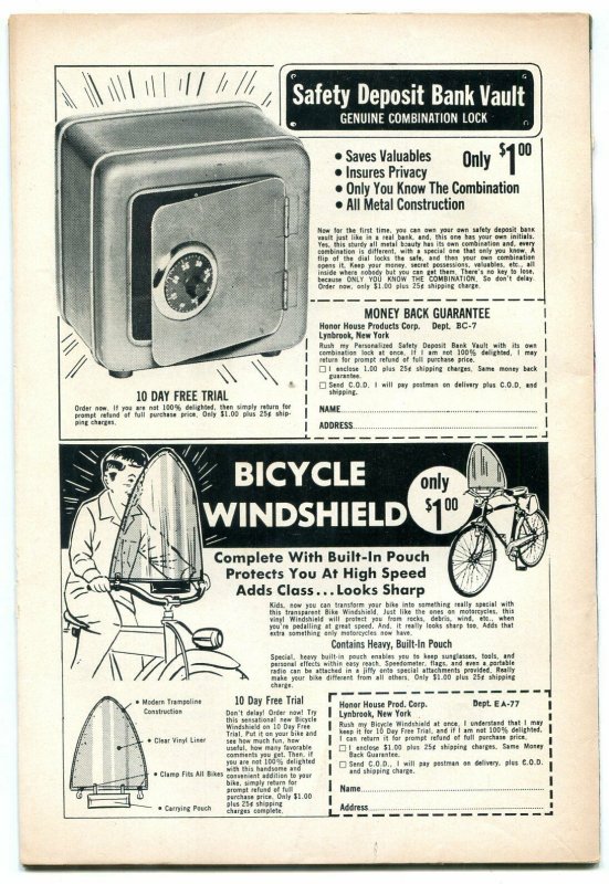 Forbidden Worlds #90 1960- Atomic Explosion panel- ACG Silver Age FN