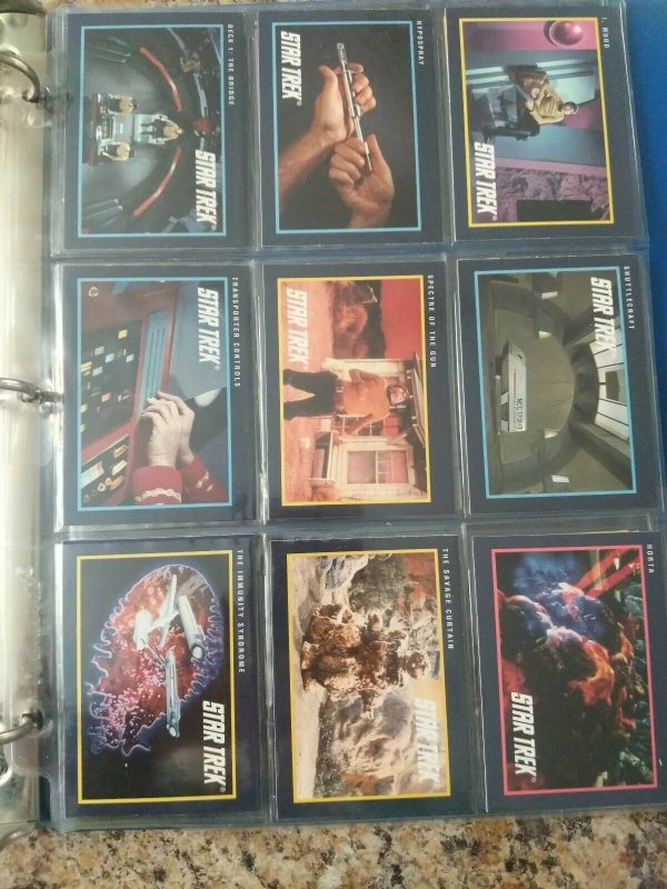 Lot Of 1991 Paramount Pictures Star Trek Cards 