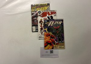 3 The Flash DC Comics Books #104 154 Annual 2 87 JW15