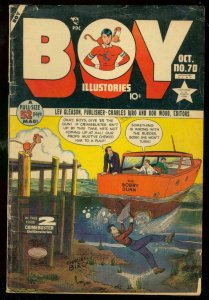 BOY COMICS #70 1951-CRIMEBUSTERS-LEV GLEASON-BIRO VG