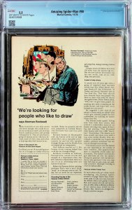 The Amazing Spider-Man #90 (1970) - CGC 5.5 - Cert#4240559008