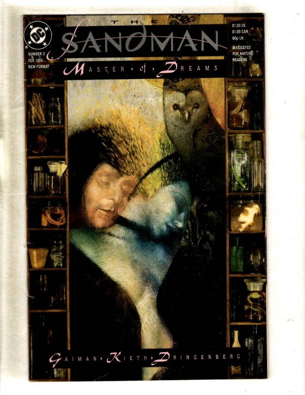 Sandman # 2 VF DC Comic Book Neil Gaiman Morpheus Death J330