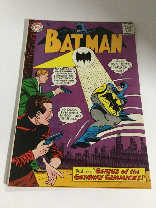 Batman 170 Fn+ Fine+ 6.5 DC Comics Silver Age