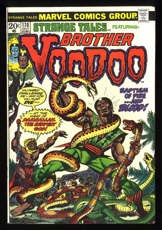 Strange Tales #170 FN/VF 7.0 Brother Voodoo!